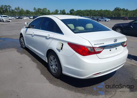 2012 Hyundai Sonata Gls z USA, uszkodzony, nr VIN 5NPEB4AC1CH477267